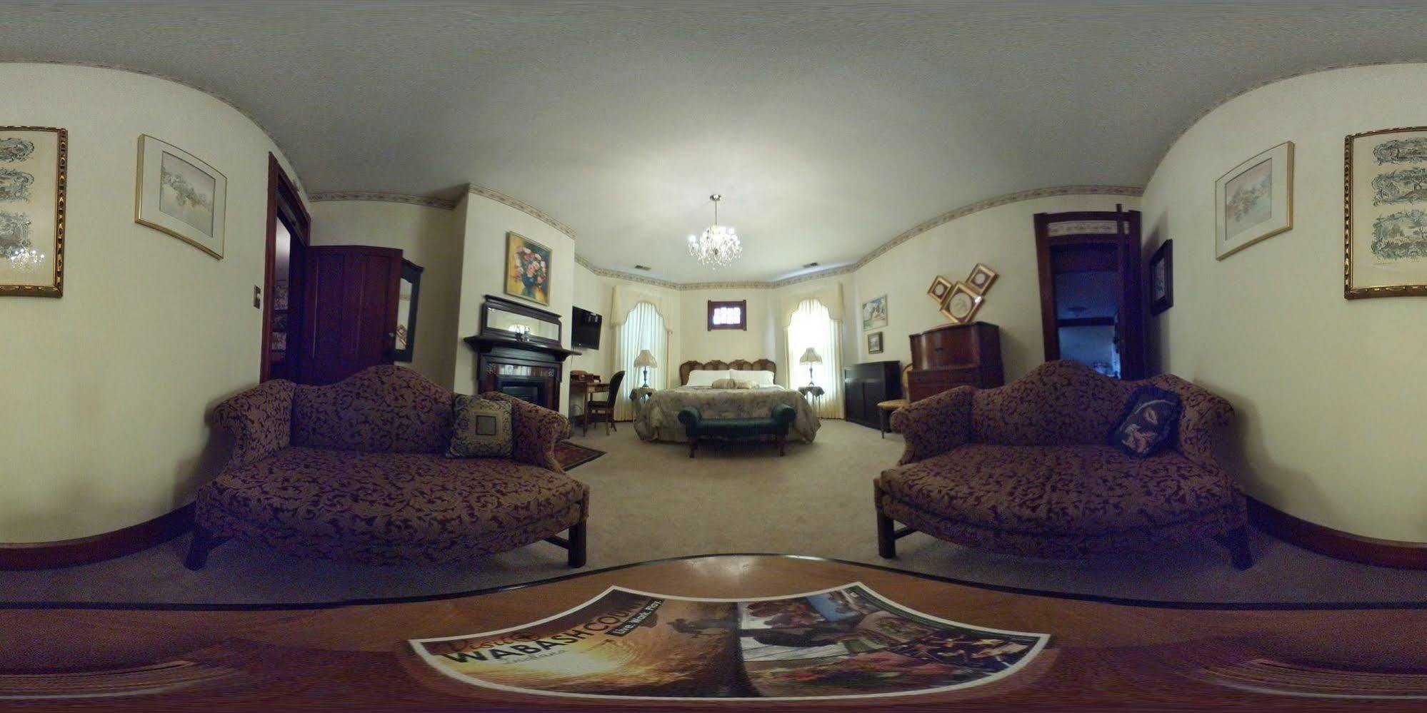 Herrold On Hill Bed And Breakfast Wabash Exterior photo
